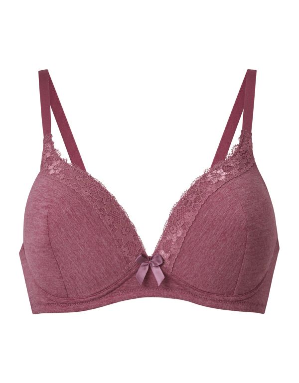 Wire Free Plunge Bra