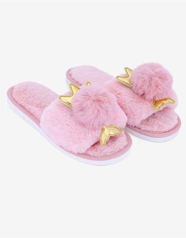 Open Toe Slippers