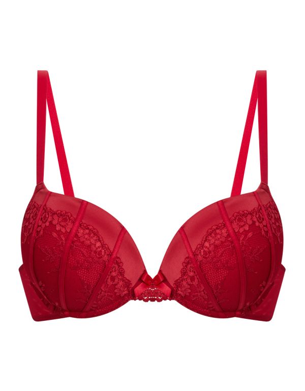 Buy Women's Bras Red Push Up Lingerie Online